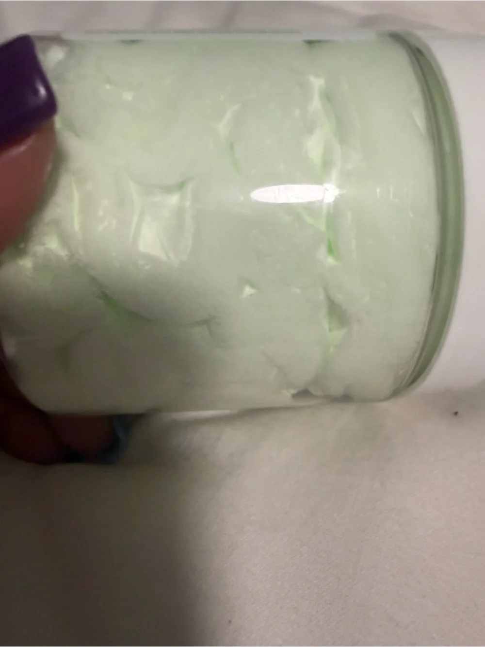 Dillypicky Cucumber Aloe Whipped Body Butter - Light Green & White